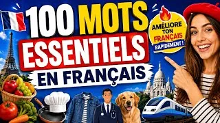 Miniature : Apprendre le français facilement : 100 mots essentiels pour enrichir ton vocabulaire #french 