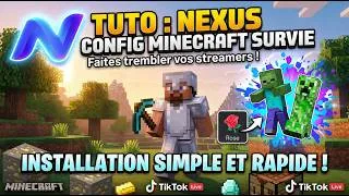 Miniature : 🚀 TUTO : Transformez votre Minecraft Survie en Live TikTok interactif avec NEXUS !