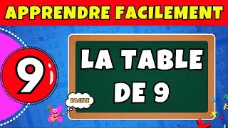 Miniature : Apprendre la TABLE de MULTIPLICATION de 9 Facilement 🤓 CALCUL MENTAL Facile Pour Enfants #tablede9