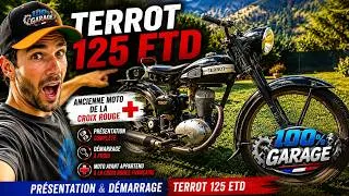 Miniature : Start Terrot 125 "ETD" 😱 Ex Croix Rouge Française