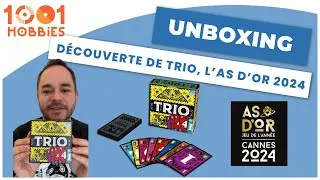 Miniature : 2 minutes pour vous parler de Trio, le jeu de société de Cocktail Games vainqueur de l’as d’or 2024