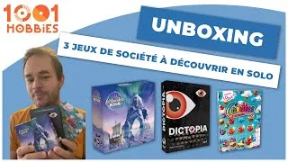 Miniature : 3 jeux de société à découvrir en solo