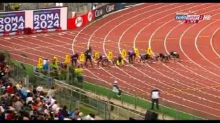 Miniature : 100m M Meeting Rome 2015