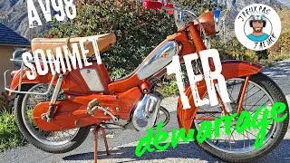 Miniature : 1er Démarrage Motobécane AV98 Sommet