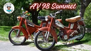 Miniature : Incroyable 😱 Il a deux Motobécane AV98 Sommet