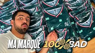 Miniature : Je lance ma propre marque de textile 100%BAD (t-shirt et short de badminton)