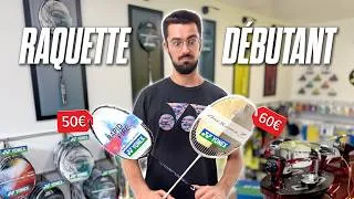 Miniature : Quelle raquette choisir pour débuter au badminton.