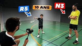 Miniature : Un entraînement avec Basile, 10 ans, déjà R5