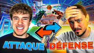 Miniature : Gagner SEULEMENT en ATTAQUE/DEFENSE sur Rocket League ! (Ft. Kaokor)