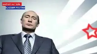 Miniature : Portrait sur toile - Vladimir Poutine