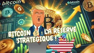 Miniature : 📢 Crypto & Trump : Réserve Stratégique Bitcoin et Objectif 250K$ ? 🚀
