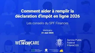 Miniature : Webinaire - Comment aider à remplir la déclaration d'impôt en ligne 2026