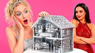Miniature : 💎 Défi Maison Mini : Rubis vs Diamant ! Incroyable Rénovation Diamant vs Budget 💖