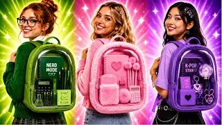 Miniature : Bataille ultime de trucs beauté ! Nerd vs Girly vs Idol Transformation