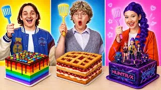 Miniature : Défi cuisine : MOI vs MAMIE vs RUMI ! Bataille culinaire ultime 123 GO ! 🍔🔥