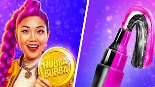 Miniature : NOUVEAU 123 GO! GOLD RUMI VS SILVER MIRA ! || Chasseuses de démons Kpop : relooking beauté