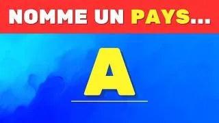 Miniature : 🔥Tu n'arriveras pas à finir ce Petit BAC... (97% échouent) | Défi lettres | Quiz Alphabet123