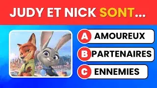 Miniature : 🔥Connais-tu vraiment Zootopie 2 ? 🦊🐰 | 30 questions pour vrais fans | #123quizzone