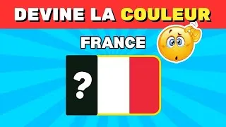 Miniature : 🌍Devine la couleur manquante des drapeaux | Quiz Géographie | 40 pays + un bonus | 123quizzone