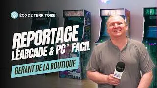 Miniature : Éco de territoire | Reportage à la boutique "Léarcade & PC'Facil"
