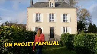 Miniature : Elle transforme avec ses parents une maison bourgeoise abandonnée @lequatrefeuilles