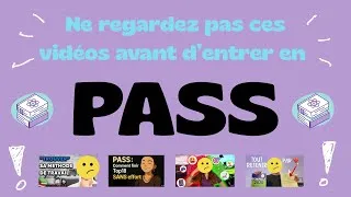 Miniature : Ne regardez pas ces vidéo avant d’entrer en PASS ! (Médecine, PASS)