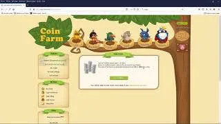 Miniature : Coin-farm.net jeu de gestion ou vous gagnez de l'argent réel