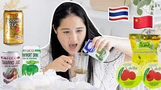 Miniature : DÉGUSTATION ASIATIQUE (OLIVES SUCRÉES & JUS DE PLANTES) !!!