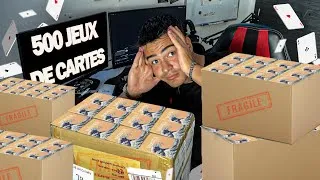 Miniature : JE RECOIS MES 500 JEUX DE CARTES