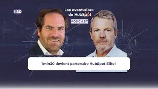 Miniature : 1min30 devient partenaire HubSpot Elite !