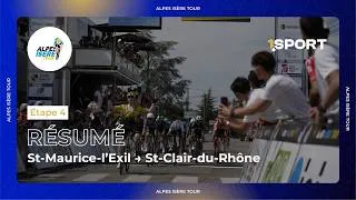 Miniature : RÉSUMÉ : Alpes Isère Tour 2026 - Étape 4 : Saint-Maurice-L’Exil → Saint-Clair-du-Rhône