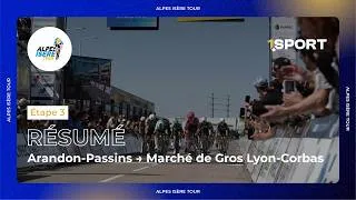 Miniature : RÉSUMÉ : Alpes Isère Tour 2026 - Étape 3 : Arandon-Passins → Marché de Gros Lyon-Corbas