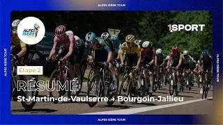 Miniature : RÉSUMÉ : Alpes Isère Tour 2026 - Étape 2 : St-Martin-de-Vaulserre → Bourgoin-Jallieu