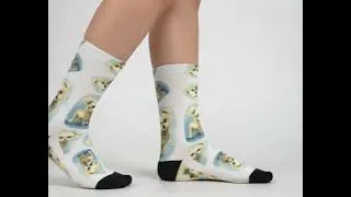 Miniature : Le Cadeau Fun : Vos Chaussettes avec Caricature (100% Sans IA) 🧦