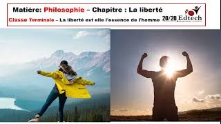 Miniature : La liberté est-elle l'essence de l'homme ?