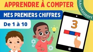 Miniature : 🧮 Apprendre à compter | Mes premiers Chiffres | De 1 à 10 | Montessori