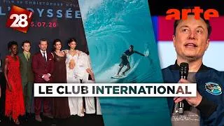 Miniature : Soutien d’Elon Musk à Marine Le Pen, Didier Deschamps… : Le Club international | 28 Minutes | ARTE