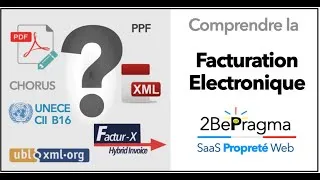 Miniature : Comprendre la facturation électronique. Exemples de facturation électronique de nettoyage, propreté