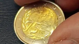 Miniature : Valeur de la pièce de 2 Euro 2021 France UNICEF?