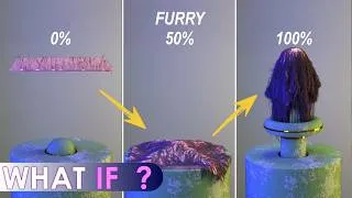 Miniature : Oddly Satisfying Extreme Furry Softbody Animation Compilation [What If 29]
