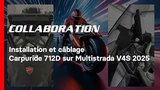 Miniature : Carpuride 712D - Installation finale sur Multistrada V4S 2025