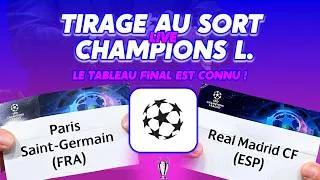 Miniature : ⚽ CHAMPIONS LEAGUE - 🔥LE TABLEAU EST CONNU ! / TOUT SAVOIR SUR LE TIRAGE AU SORT DES 8e
