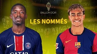 Miniature : 🚨 LES NOMMÉS POUR LE BALLON D'OR 2025 / 🔥 LE PSG FAIT UNE RAZZIA ! - ⚽ LISTE BALLON D'OR 2025