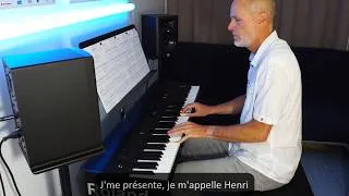 Miniature : Daniel Balavoine - Le chanteur - Piano - KARAOKE