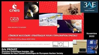 Miniature : 2022 11 SFEN 3AF  Le Nucléaire et le Spatial