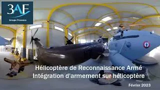 Miniature : 2023 02 Hélicoptère de Reconnaissance Armé   Intégration d'armement sur hélicoptère 360°