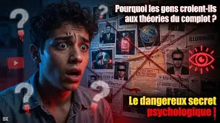 Miniature : Pourquoi Tant de Gens Croient aux Théories du Complot ? 😱 La Vérité Psychologique