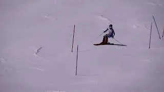 Miniature : CHAMPIONNATS DE FRANCE SKI 2025 MERIBEL MARION CHEVRIER M2 SLALOM