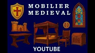 Miniature : Le mobilier du Moyen Âge : austérité, symboles et héritage