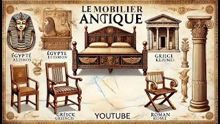 Miniature : Le mobilier dans l’Antiquité : Égypte, Grèce, Rome